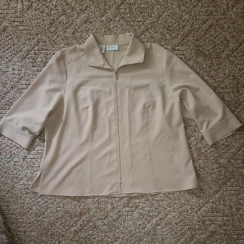 Kathy Che Stretch lightweight jacket